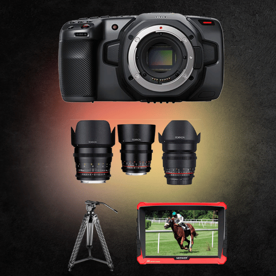 Black Magic 6k + Óptica