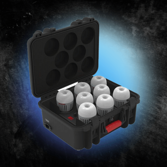 kit 8 focos Aputure B7C